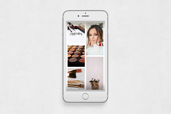 Makeup Instagram Stories in Instagram Templates - product preview 5