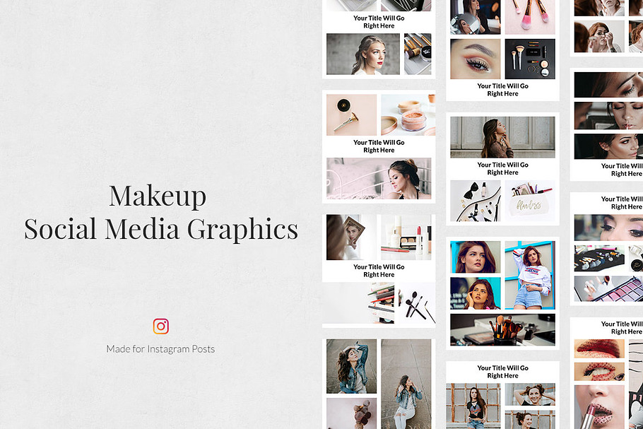 Makeup Instagram Posts in Instagram Templates - product preview 8