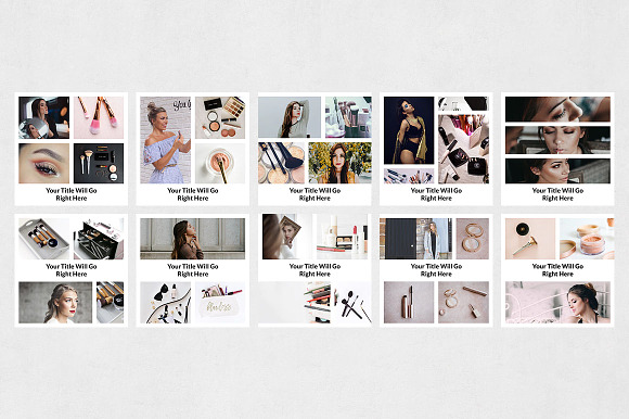 Makeup Instagram Posts in Instagram Templates - product preview 6