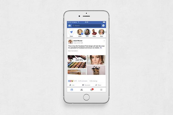Makeup Facebook Posts in Facebook Templates - product preview 5