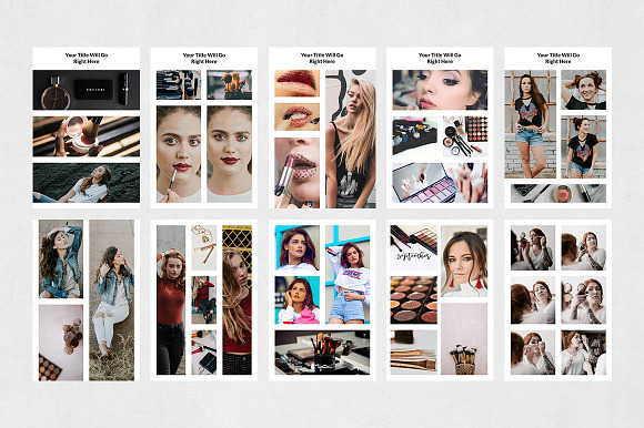 Makeup Pinterest Posts in Pinterest Templates - product preview 7