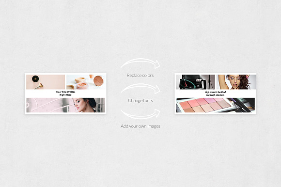 Makeup Twitter Posts in Twitter Templates - product preview 4