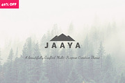 JAAYA | Multi-Purpose Creative Theme