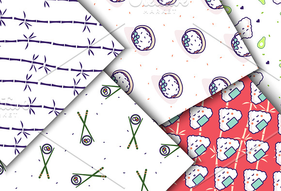 Sushi - Seamless Patterns in Patterns - product preview 1
