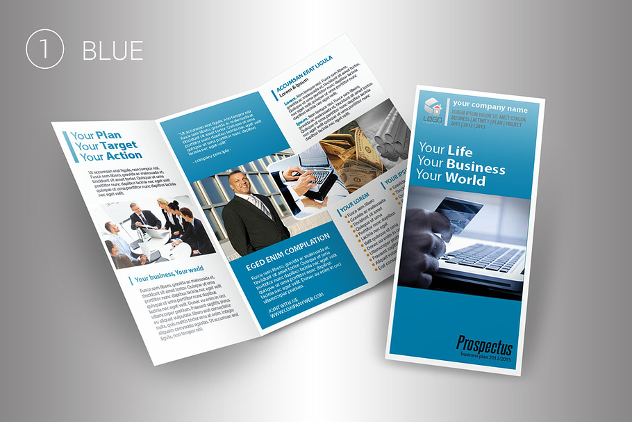 Multipurpose Business Trifold in Brochure Templates - product preview 8