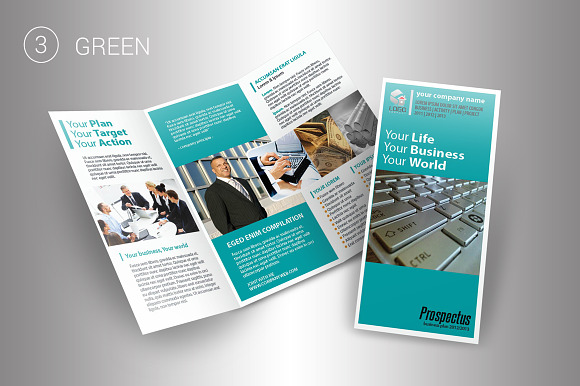 Multipurpose Business Trifold in Brochure Templates - product preview 2