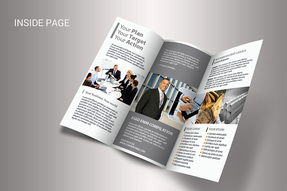 Multipurpose Business Trifold in Brochure Templates - product preview 4