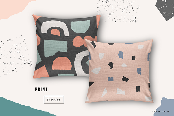 Paper Collage | Patterns + Extras in Patterns - product preview 7