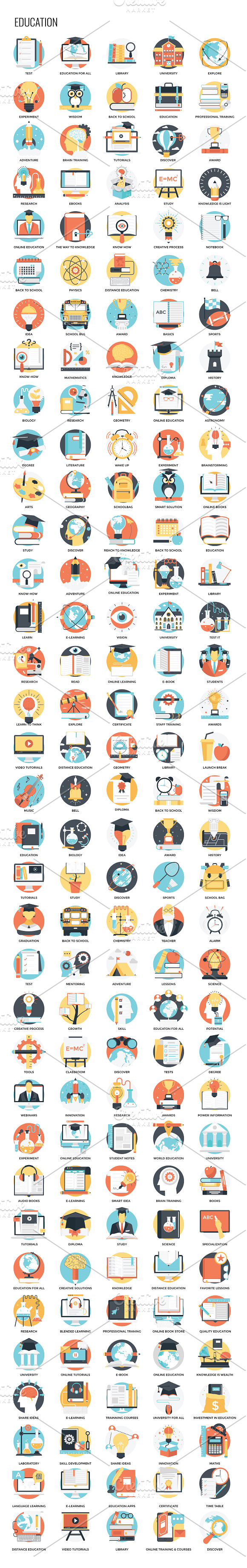 2480 Flat Vector Icons in Navigation Icons - product preview 8