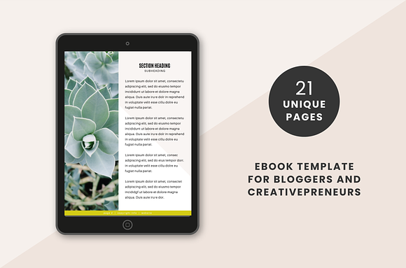 Creativepreneur eBook Canva Template in Magazine Templates - product preview 2
