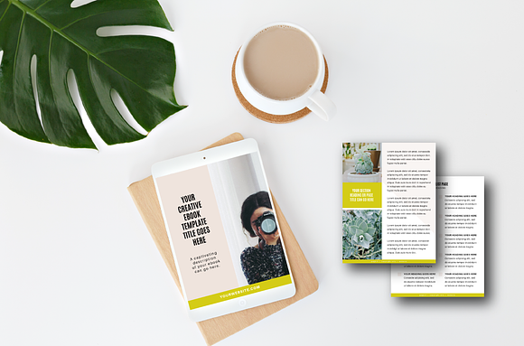 Creativepreneur eBook Canva Template in Magazine Templates - product preview 3