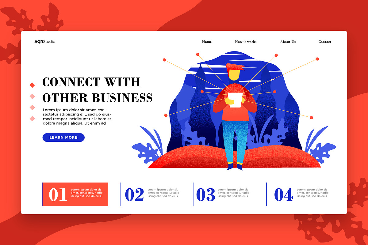 Business - Banner &Landing page in Web Elements - product preview 8