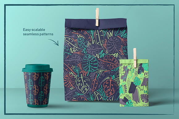 Crazy Tropics: 12 Patterns Set in Patterns - product preview 4