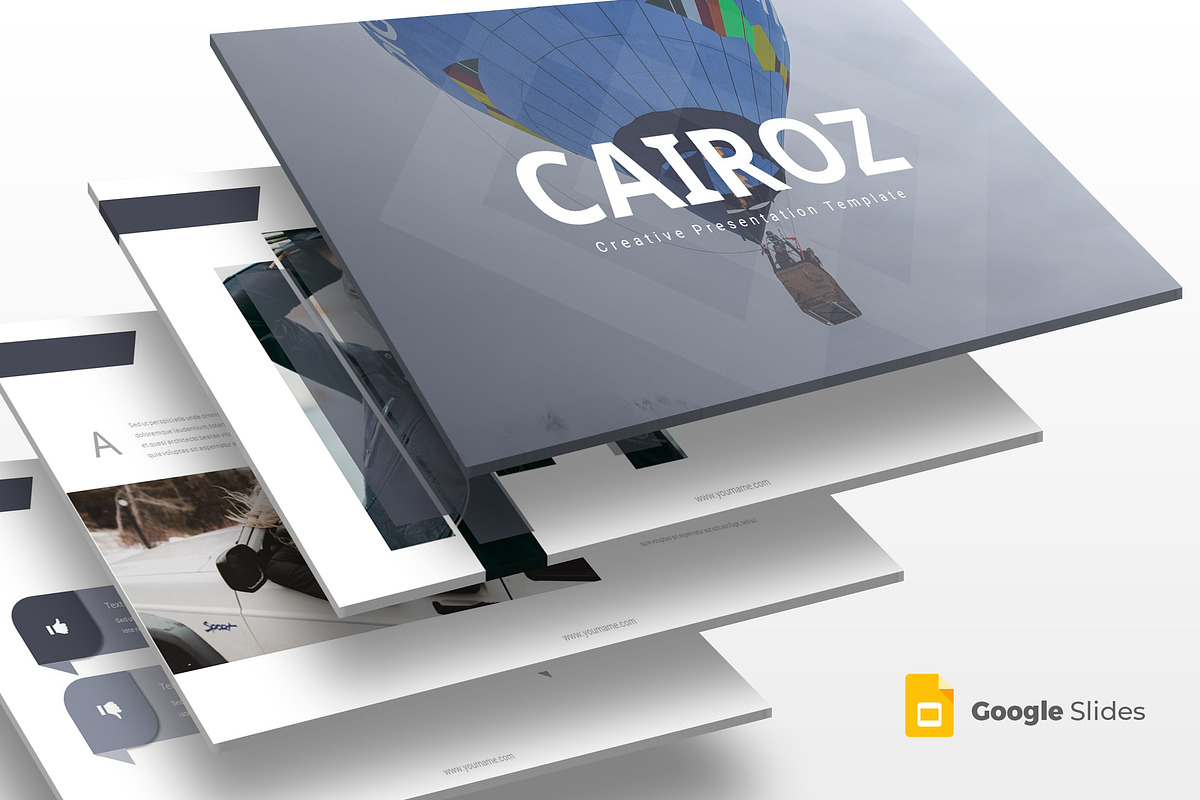 Cairoz - Google Slide Template in Google Slides Templates - product preview 8