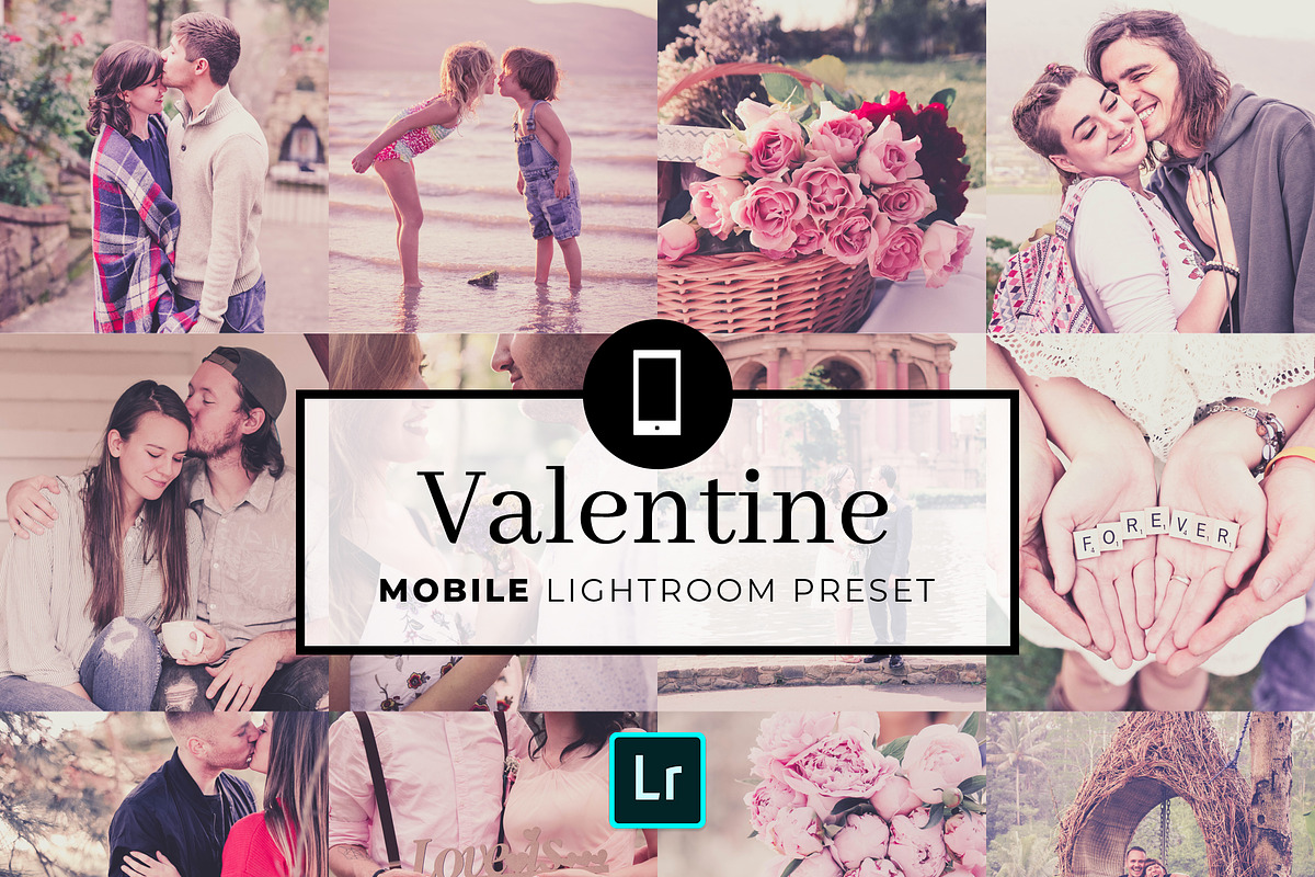Mobile Lightroom Preset Valentine in Add-Ons - product preview 8