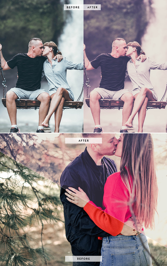 Mobile Lightroom Preset Valentine in Add-Ons - product preview 4