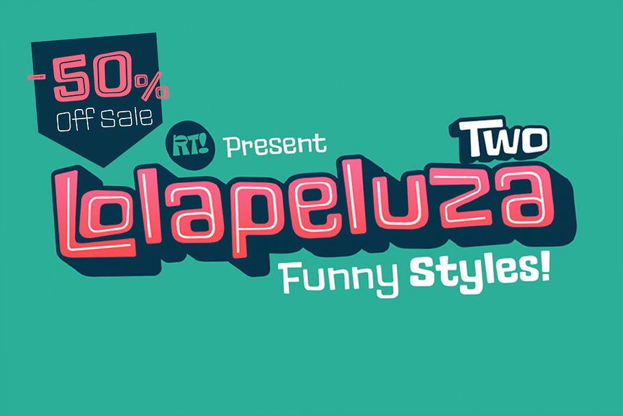 Lolapeluza Two -50% All Bundle in Display Fonts - product preview 8