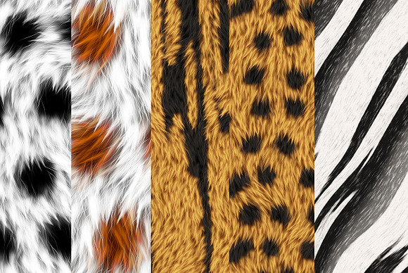 Animal fur textures 2 in Textures - product preview 1