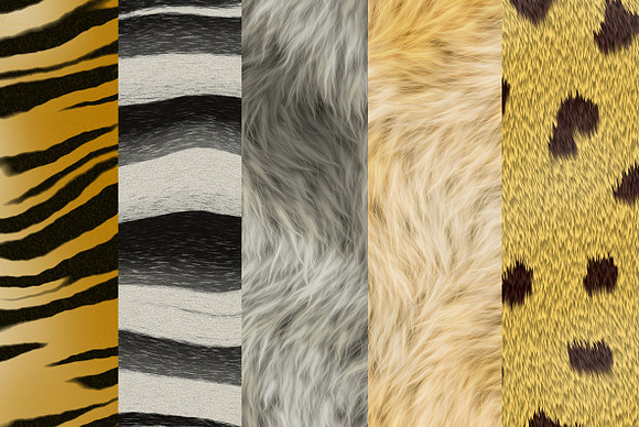 Animal fur textures 2 in Textures - product preview 3