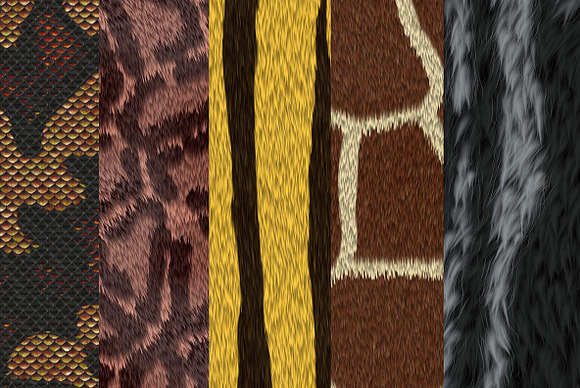 Animal fur textures 2 in Textures - product preview 4