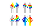LGBT gay and lesbians, homosexuals