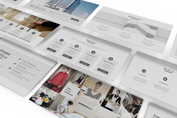 Hotel Google Slides Presentation in Google Slides Templates - product preview 2
