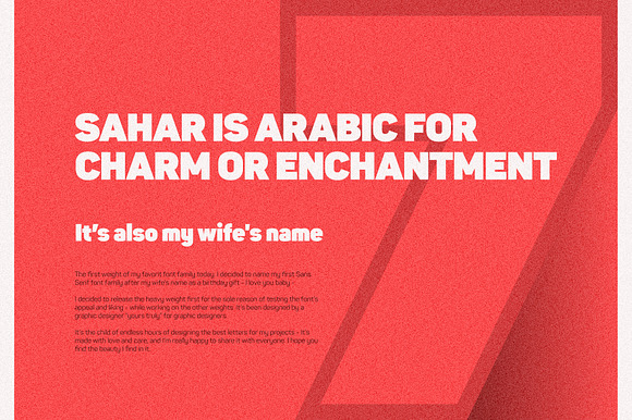 Sahar-Heavy (Single) 30% Off in Display Fonts - product preview 1