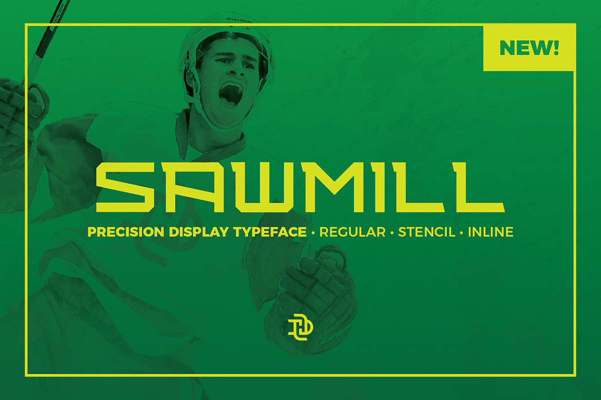 Sawmill | Athletic Display in Display Fonts - product preview 8