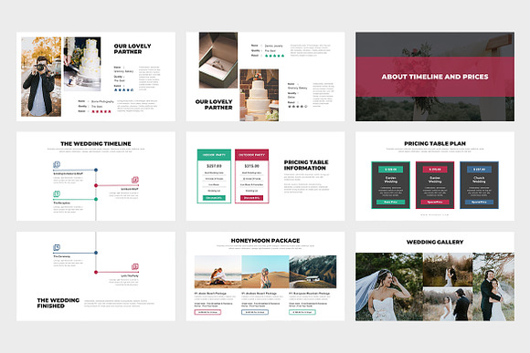 Honesa : Wedding Plan Google Slides in Google Slides Templates - product preview 11