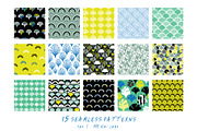 Hand Drawn Scale | Seamless Patterns