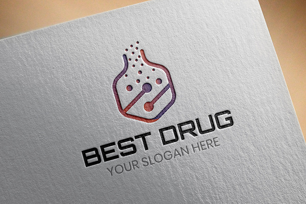 Best-Drug Logo Template
