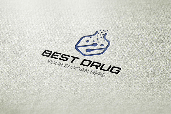 Best-Drug Logo Template in Logo Templates - product preview 2