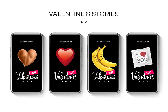 Valentine's day Instagram Stories in Instagram Templates - product preview 1