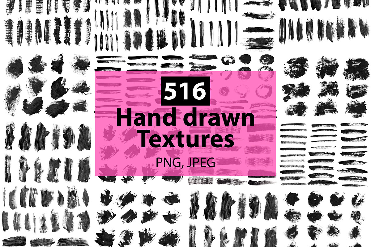 516 Textures big set. in Illustrations - product preview 8