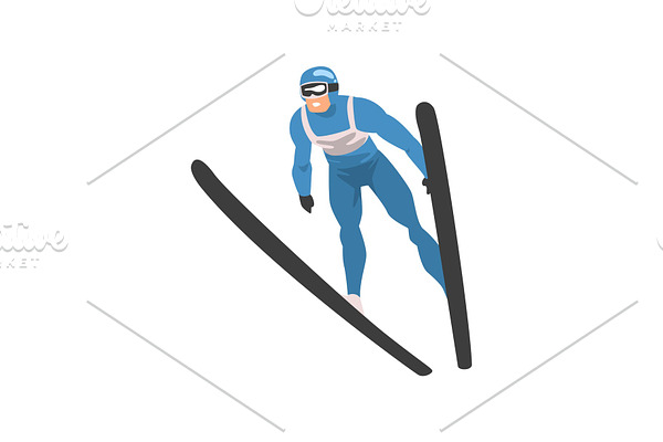 Freestyle Skier Jumping, Male