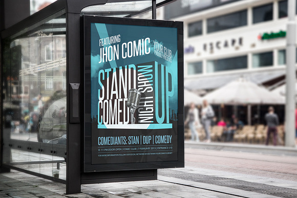Stand Up Comedy Show Kit in Graphics - product preview 5