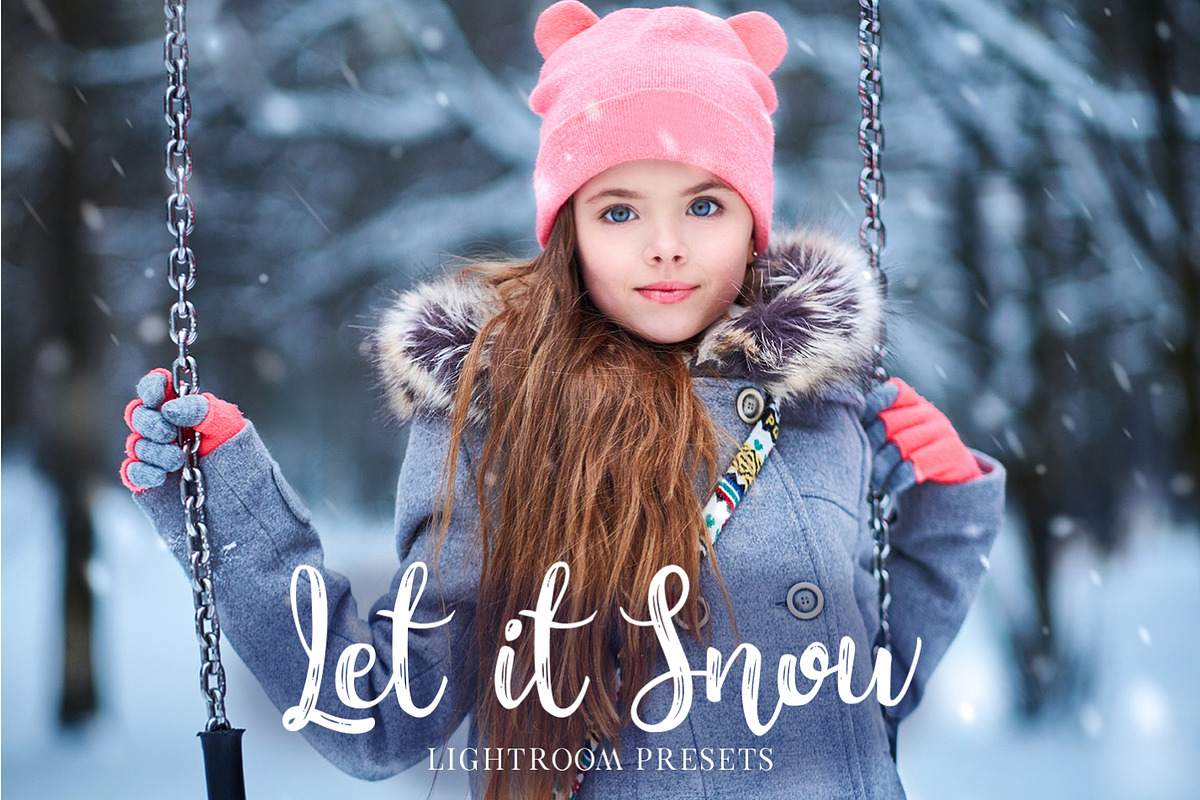 Let it Snow Lightroom Presets in Photoshop Plugins - product preview 8