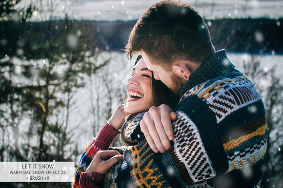 Let it Snow Lightroom Presets in Photoshop Plugins - product preview 14
