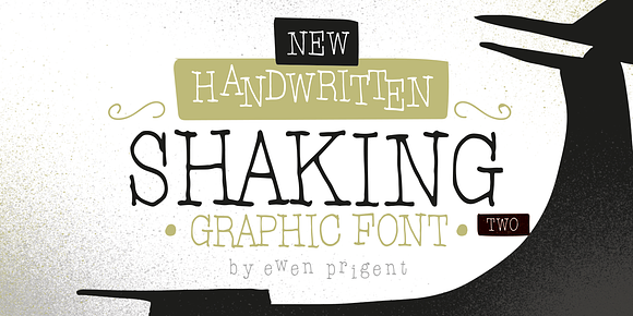 Shaking package in Display Fonts - product preview 2
