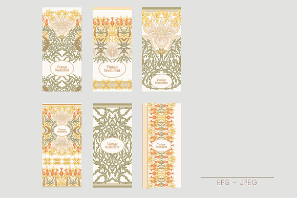 Art Nouveau Label, Cover in Illustrations - product preview 3