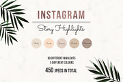 Nude Instagram Story Highlight Icons