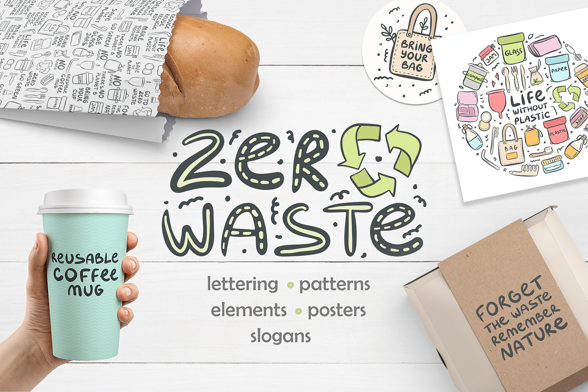 Zero Waste collection in Illustrations - product preview 8
