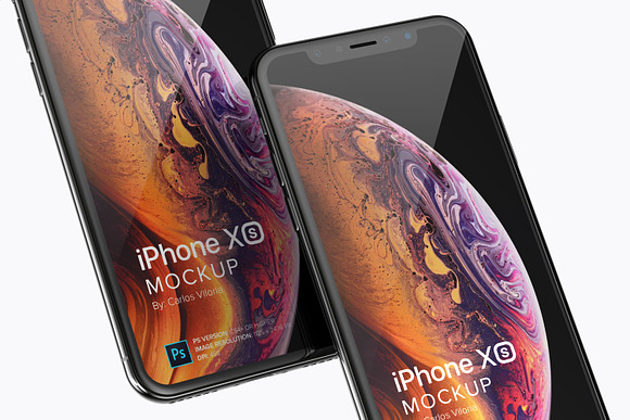 iPhone XS Mockup 03 in Mobile & Web Mockups - product preview 1