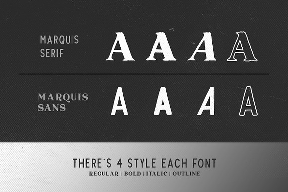 Marquis - Organic Font Duo (+EXTRAS) in Serif Fonts - product preview 1