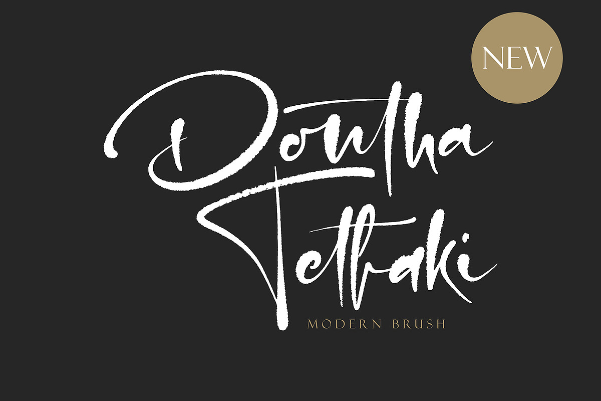 Dontha Tethaki in Script Fonts - product preview 8