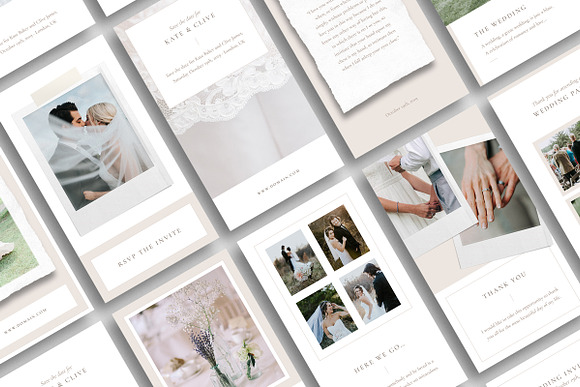 Wedding Theme Instagram Stories in Instagram Templates - product preview 2