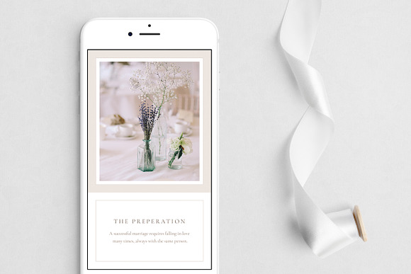 Wedding Theme Instagram Stories in Instagram Templates - product preview 5