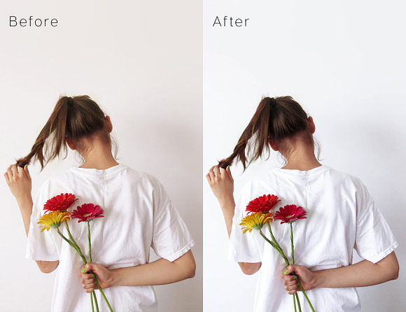 Bright White Lightroom Mobile Preset in Add-Ons - product preview 3