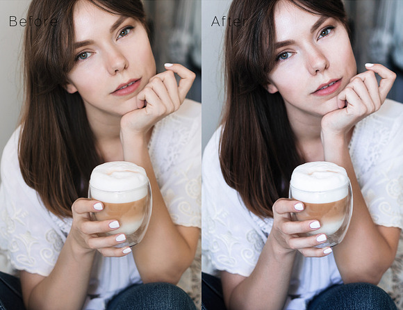 Bright White Lightroom Mobile Preset in Add-Ons - product preview 4