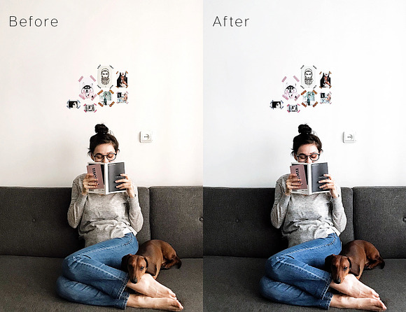 Bright White Lightroom Mobile Preset in Add-Ons - product preview 8